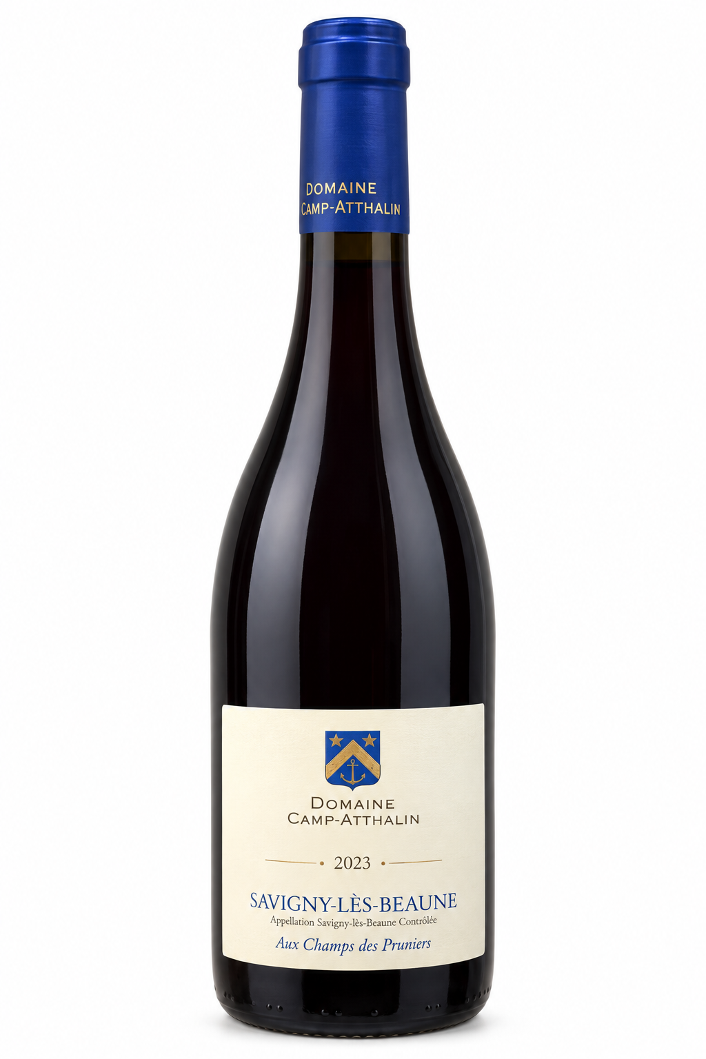 Savigny-lès-Beaune Aux Champs des Pruniers 2023 – Domaine Camp-Atthalin