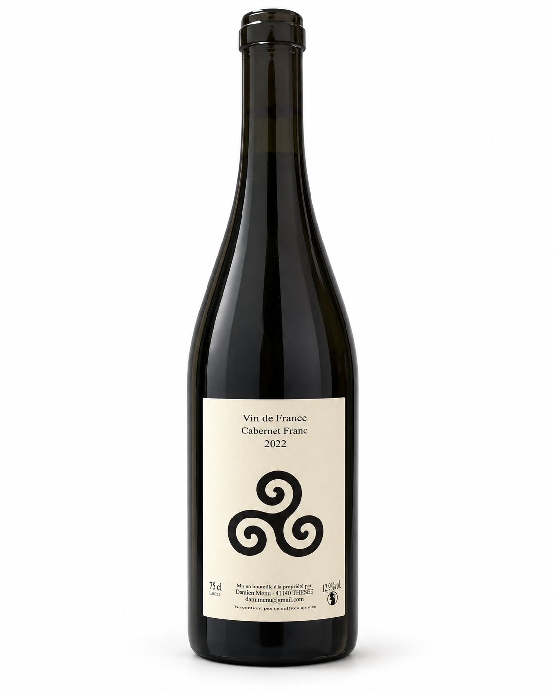Bottiglia Cabernet Franc 2022 – Damien Menut