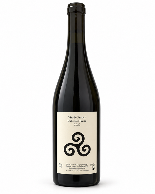 Bottiglia Cabernet Franc 2022 – Damien Menut