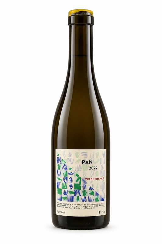 Pan 2022 – Alexandre Plassat, bottiglia di vino
